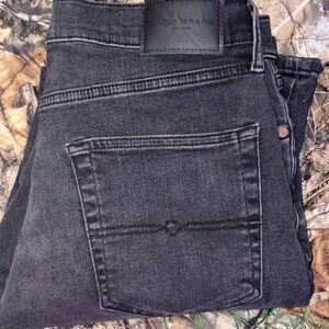 Lucky Brand Men's Dark Gray Slim Straight Jeans 32x32